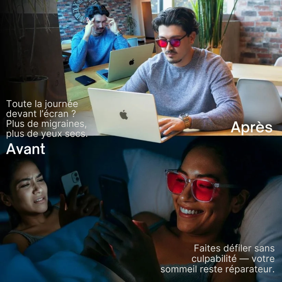 Royal Vital™ — Lunettes anti-lumière bleue